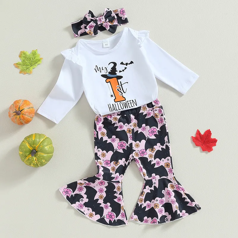 Baby Girl My First Halloween Outfit