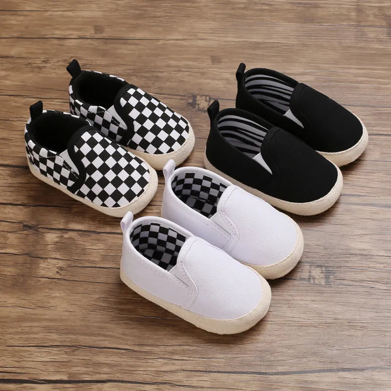 Baby Casual Plaid Toddler Shoes