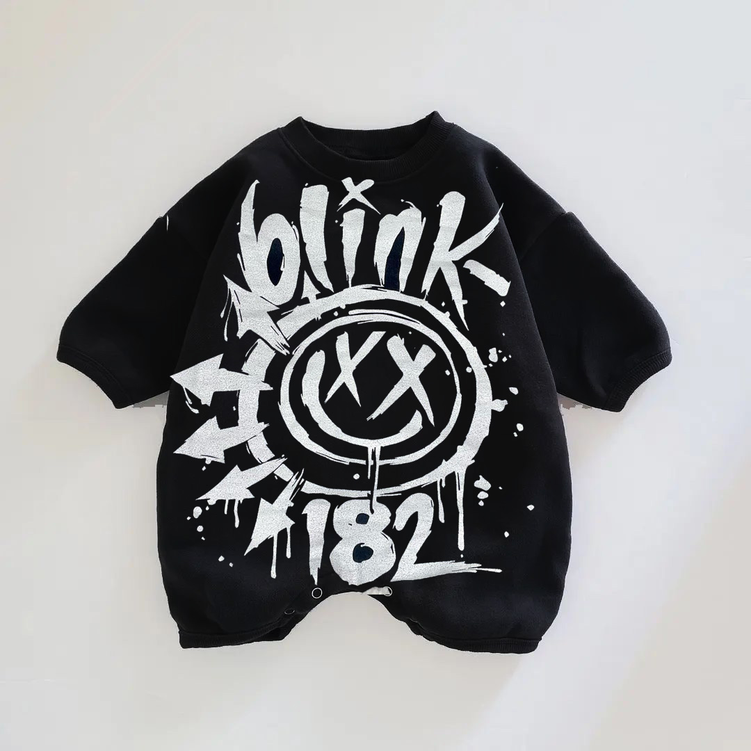 Baby Blink Print Romper