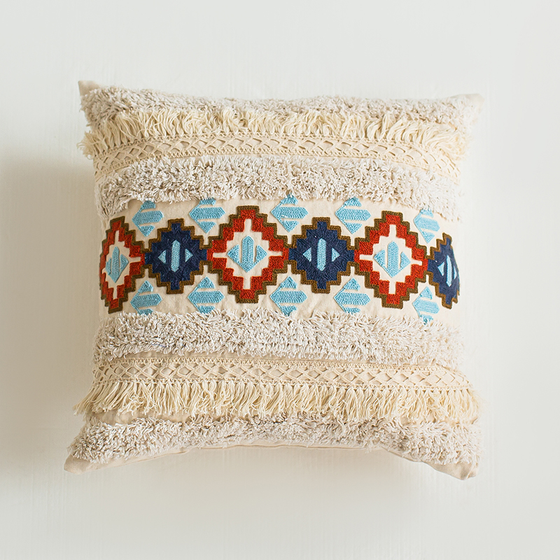 2023 New Moroccan Embroidered Throw Pillow