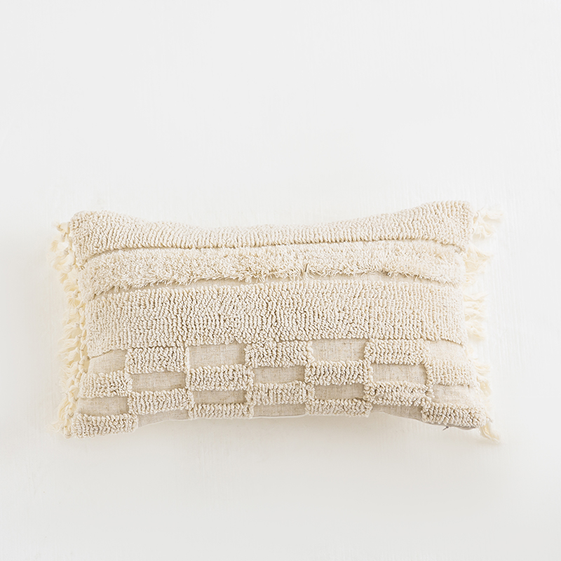 2023 New Bohemian Handmade Tassel Throw Pillow