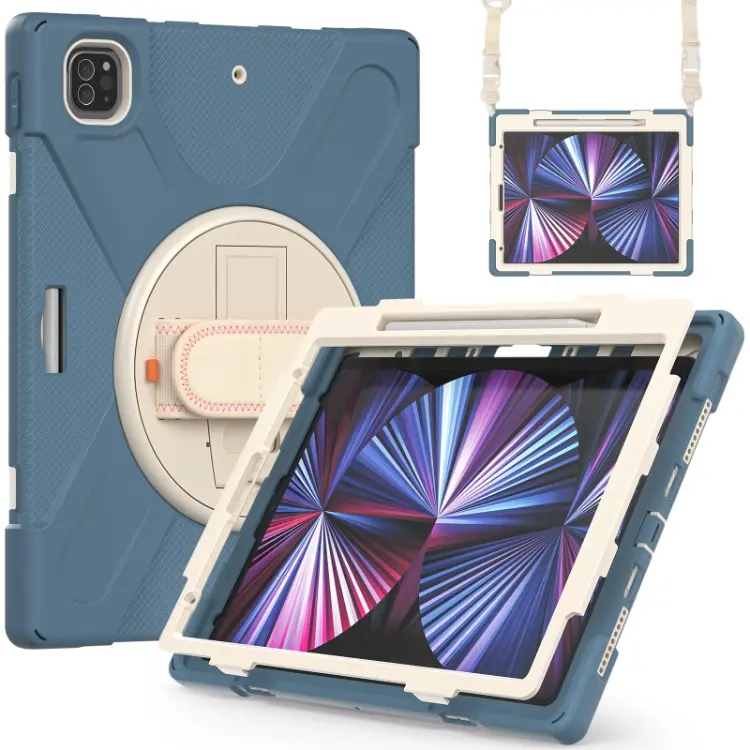 Factory OEM Custom Logo New Design Silicone Case For iPad Pro 12.9 2021 2022 Case Cover