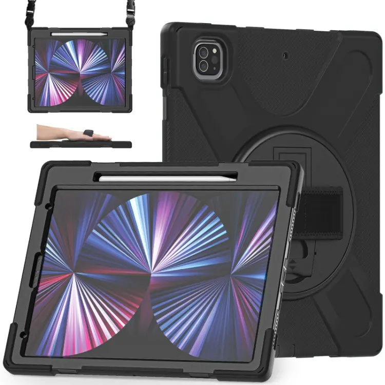 Factory OEM Custom Logo New Design Silicone Case For iPad Pro 12.9 2021 2022 Case Cover