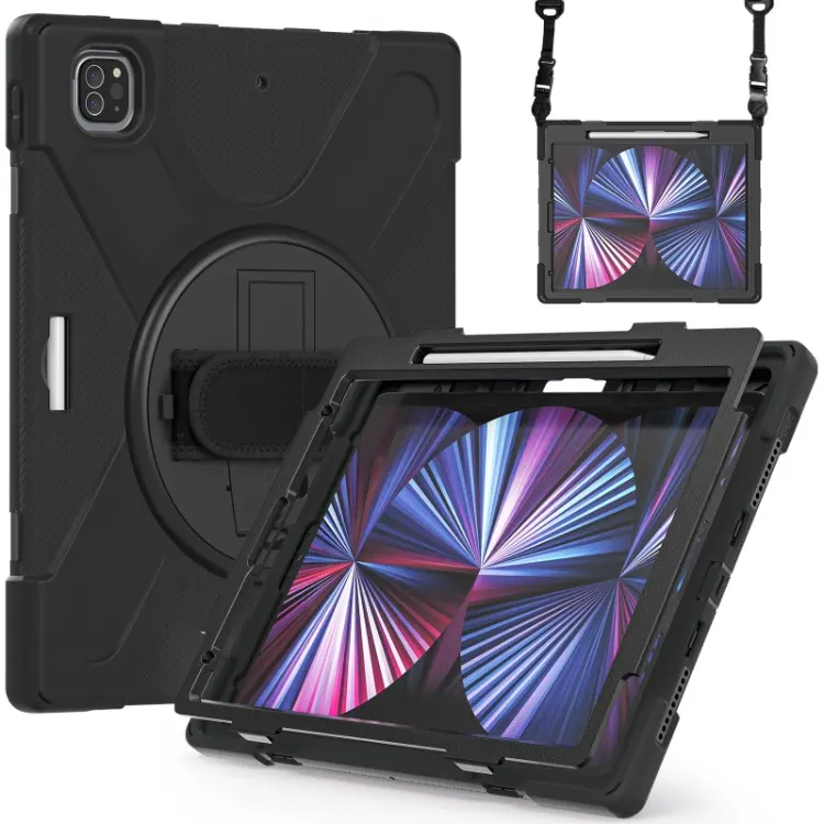 Factory OEM Custom Logo New Design Silicone Case For iPad Pro 12.9 2021 2022 Case Cover