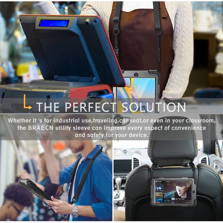 Multi-layer Defense Silicone Shockproof Case For Samsung Galaxy Tab A 10.5 2018 SM-T590 T595 Cover