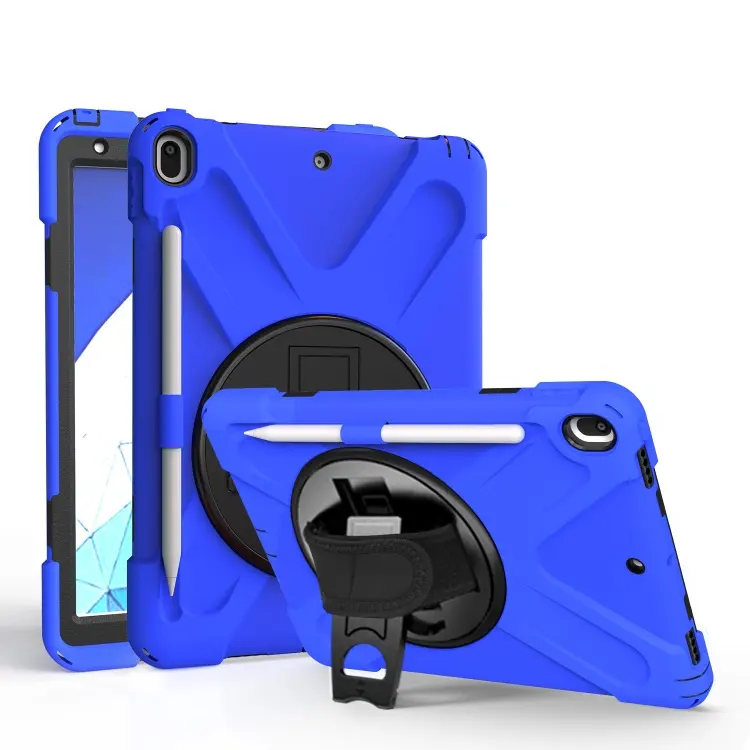 Heavy Duty Shockproof Silicone Tablet Stand Case For iPad Air 3 Pro 10.5 inch Cover Case With Pen Holder
