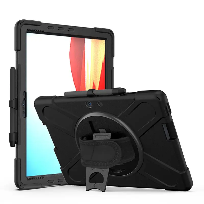 Silicone Rugged Shockproof Protective Tablet Cover Case For Microsoft Surface Pro X Cover Case