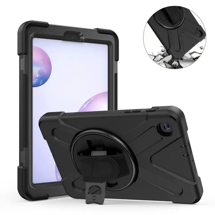 Full Protective Silicone Shockproof Rugged Tablet Case For Samsung Galaxy Tab A 8.4 2020 t307 Back Cover