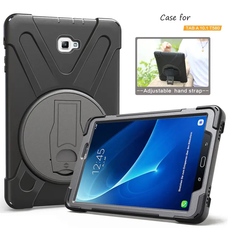 Silicone shockproof cover Case for Samsung galaxy Tab A 10.1 T580 T585 rugged case