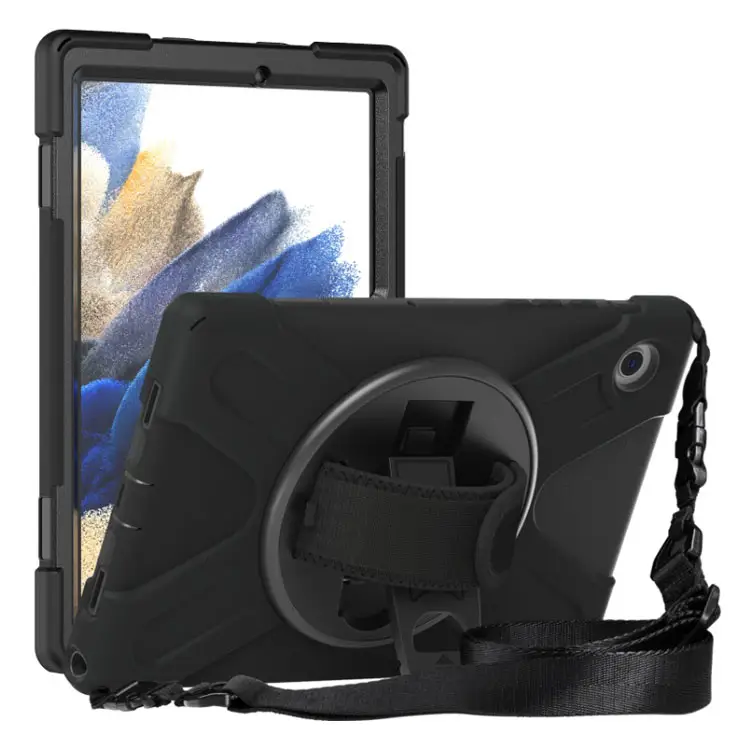 360 Full Protective Triple Shockproof Silicone Tablet Cover Case For Samsung Galaxy Tab A8 10.5 Case