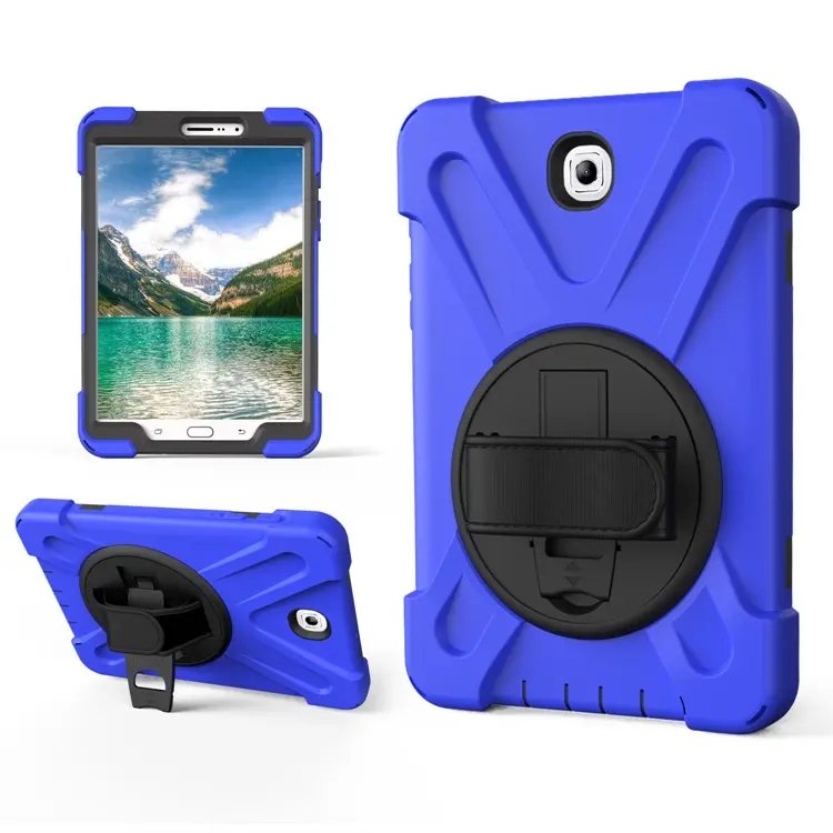 Heavy Duty Rugged Stand Tablet Case For Samsung Galaxy Tab S2 8.0 sm t715 t713 t710 t719 Cover Back Case