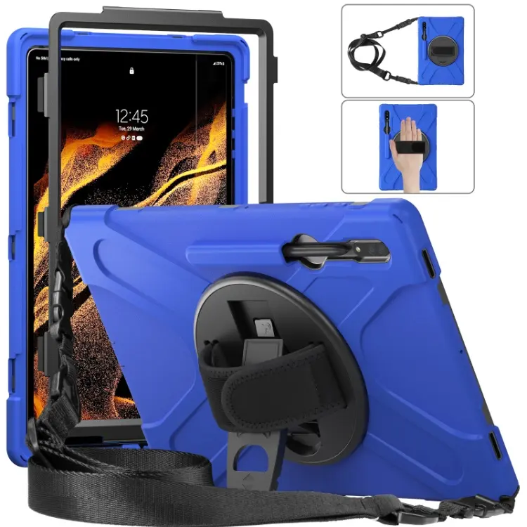 Silicone Shockproof Rugged Tablet Case For Samsung Galaxy Tab S8 Ultra Case X900 X960 14.6 inch Cover Case