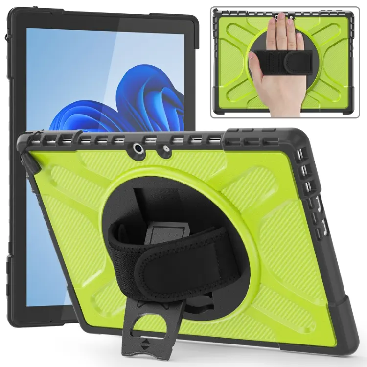 Rugged TPU Tablet Back Cover Case For Microsoft Surface 13” Pro 9 Case Cover With 360 Rotating Stand
