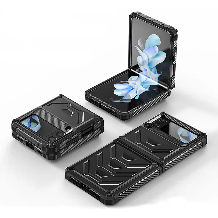 Armor Cell Phone Cute Case Cover For Samsung Galaxy Z Flip 4 Folding Screen Mobile Phone Case