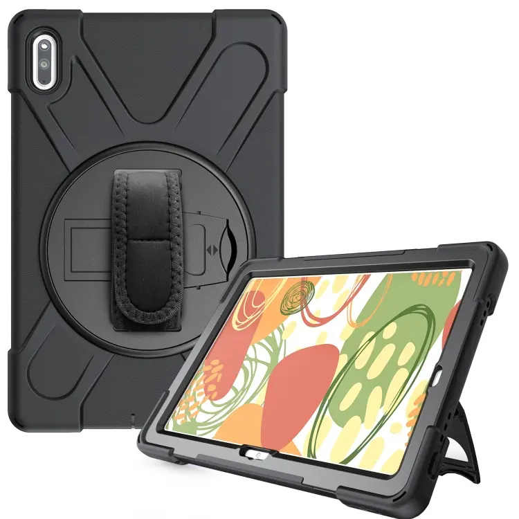 Tablet Back Cover Case For Huawei Mate pad 10.4 inch 2022 2020 Case Protective Cover With Shoulder Strap