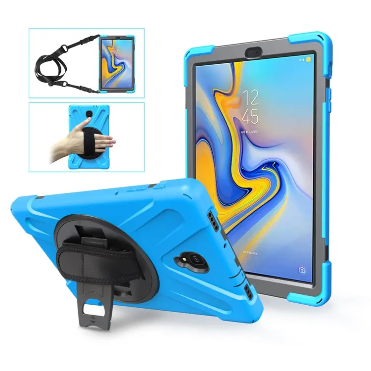 Shockproof Silicone Rugged Tablet Cover For Samsung Galaxy Tab A 10.5 2018 sm-t590 Case