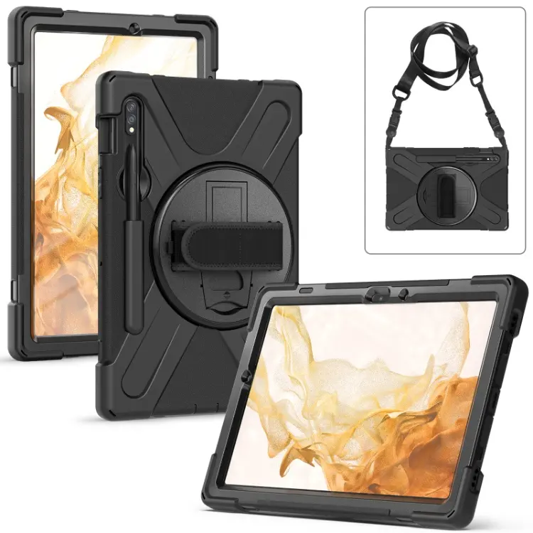 Heavy Duty Silicone Shockproof Tablet Cover Case For Samsung Galaxy Tab S7 S8 Case