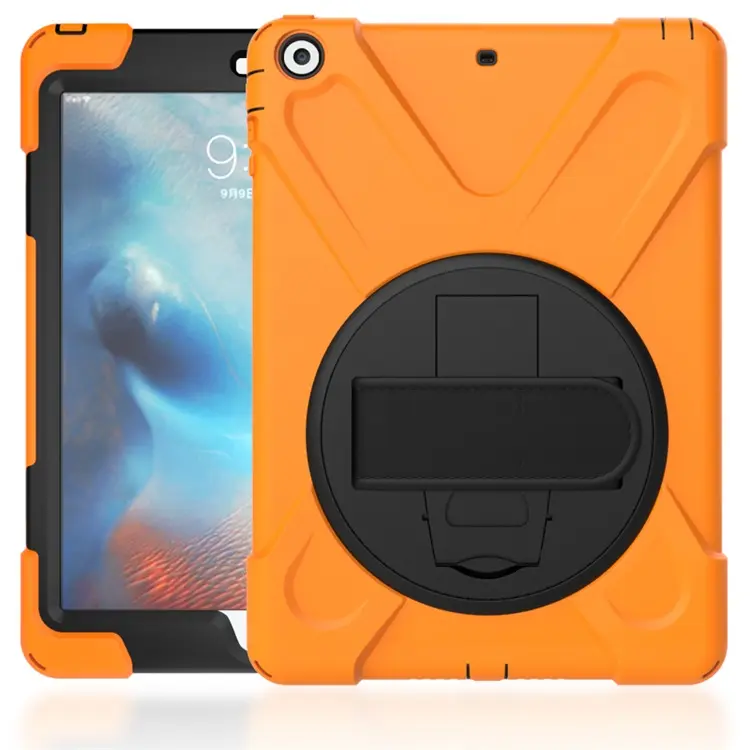 9.7 inch Silicone Heavy Duty Shockproof Protective Tablet Cover Case For iPad air Rugged Case