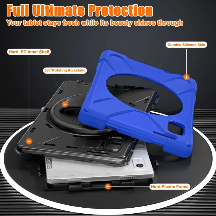 Full Protective Hybrid Silicone PC Tablet Case Cover For Lenovo Tab M9 TB-310U 2023 9 inch Case
