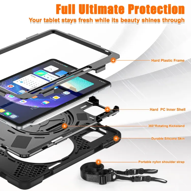 360 Full Body Cover Tablet Protective Case For Xiaomi Mi Pad 6 Pro Case With Pen Holder