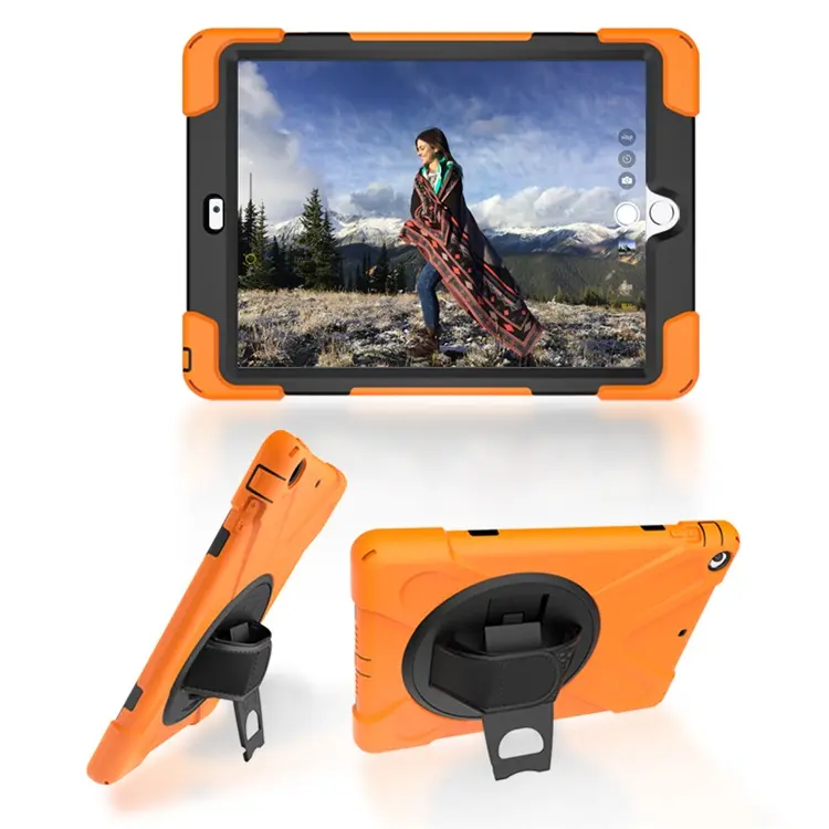 9.7 inch Silicone Heavy Duty Shockproof Protective Tablet Cover Case For iPad air Rugged Case