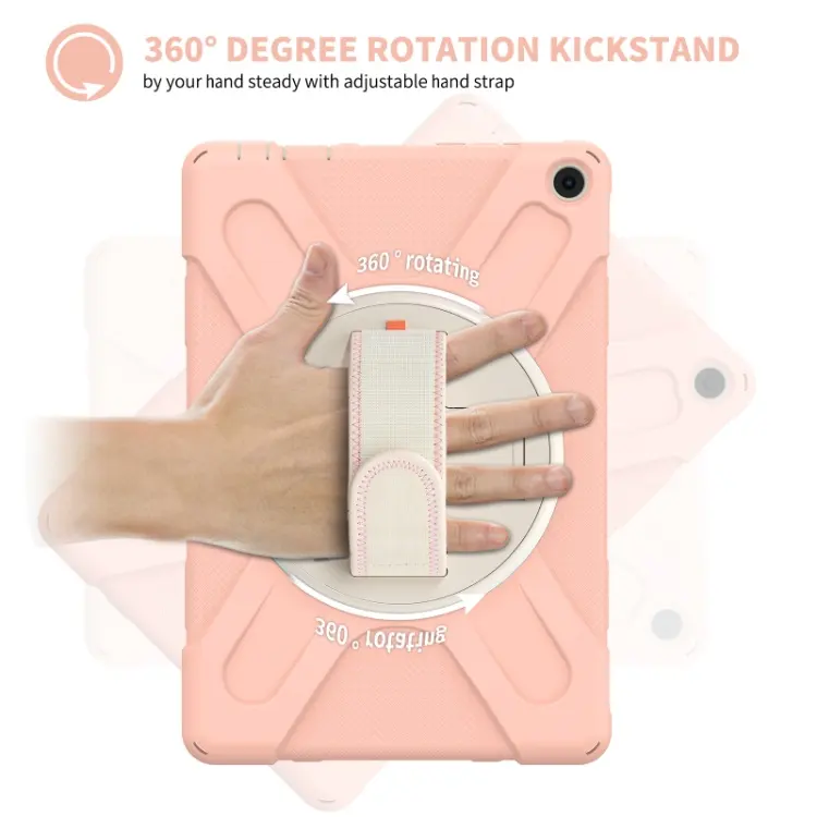 Silicon 3-layer protective universal tablet cover for Kindle Fire HD 10 2021 case