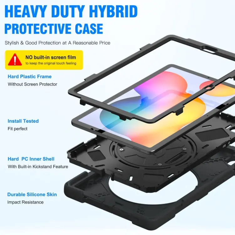 Rugged Shockproof Tablet Protective Case Cover For Samsung Galaxy Tab S6 lite 2020 10.4 inch Case