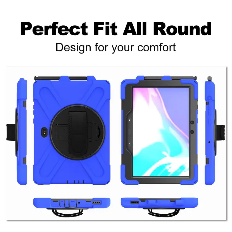 10.1 inch Shockproof Hard Silicone Heavy Duty Case For Samsung Galaxy Tab Active Pro Back Cover Case
