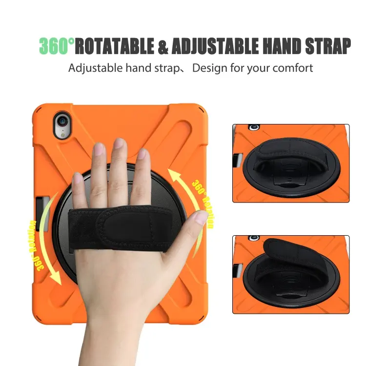 Silicone Shockproof Protective Rugged Tablet Cover Case For iPad Pro 11 With Pencil Holder