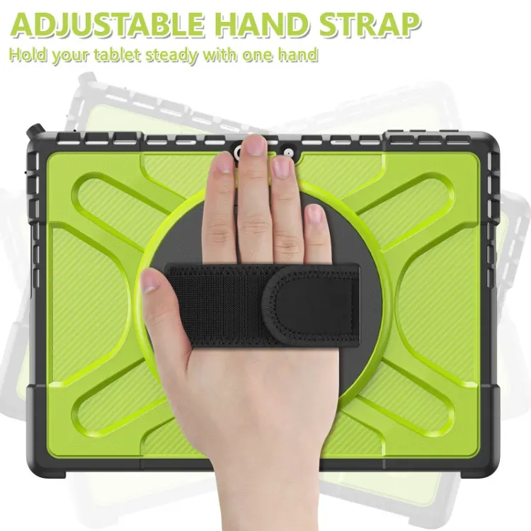 Rugged TPU Tablet Back Cover Case For Microsoft Surface 13” Pro 9 Case Cover With 360 Rotating Stand