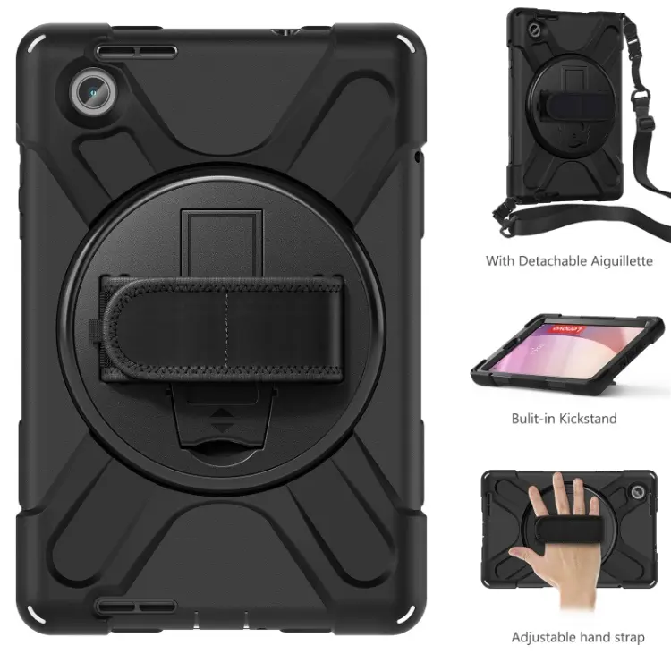 Heavy Duty Silicone Shockproof Rugged Tablet Case Cover For Lenovo Tab M8 4th gen 2023 Case