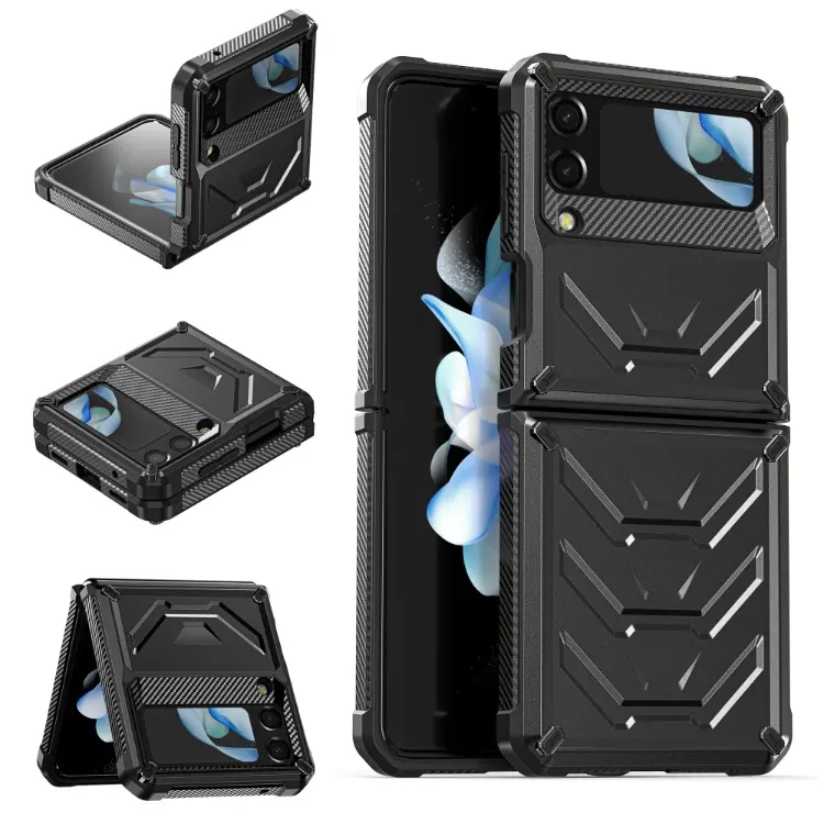 Armor Cell Phone Cute Case Cover For Samsung Galaxy Z Flip 4 Folding Screen Mobile Phone Case