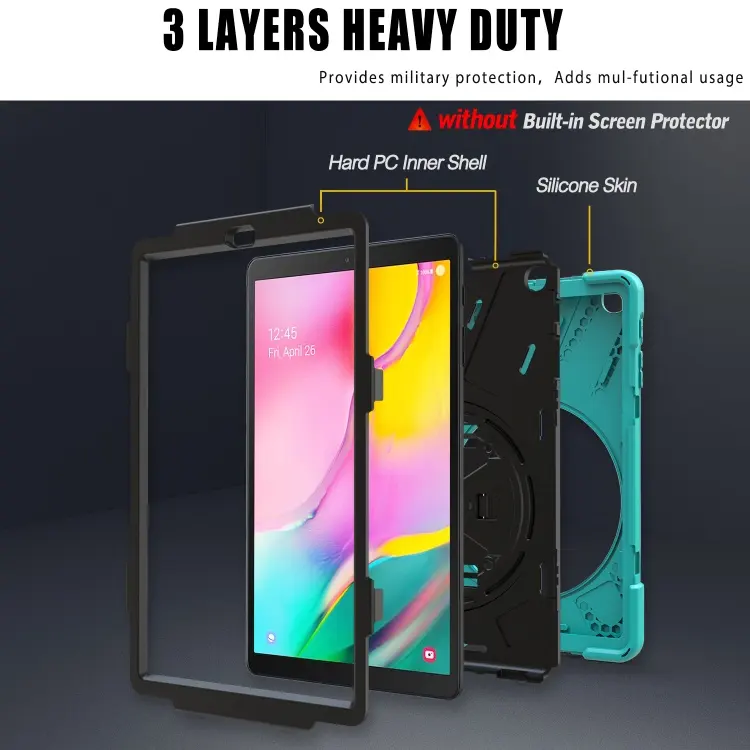 Kids Proof 10inch Tablet Case Android Universal Rugged Case 10.1 inch Back Cover Silicone Case