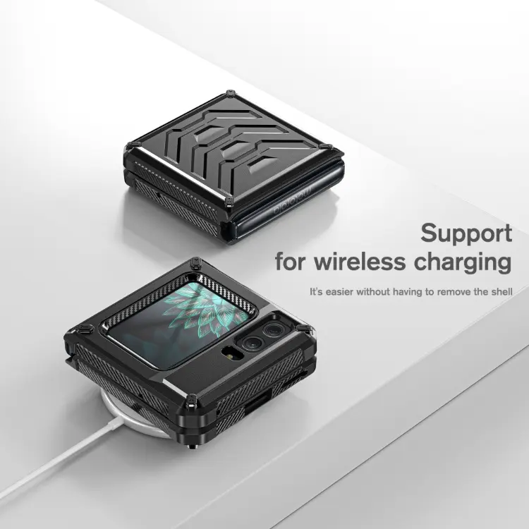 Folding Mobile Phone Protector Back Cover Hard Case For Motorola moto razr 2022 5g Flip Case