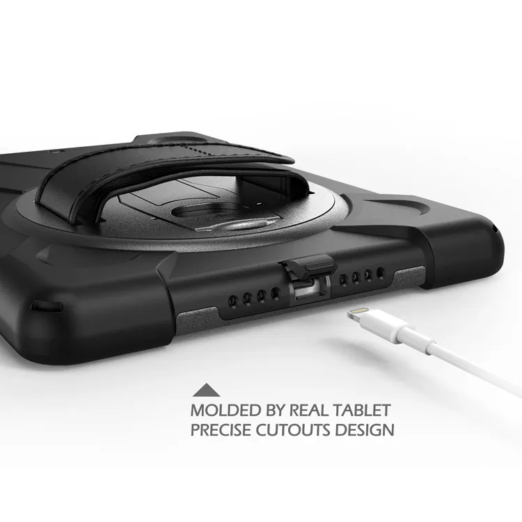 Silicone PC Shockproof Back Cover Case For Apple iPad 9.7"  2017/2018