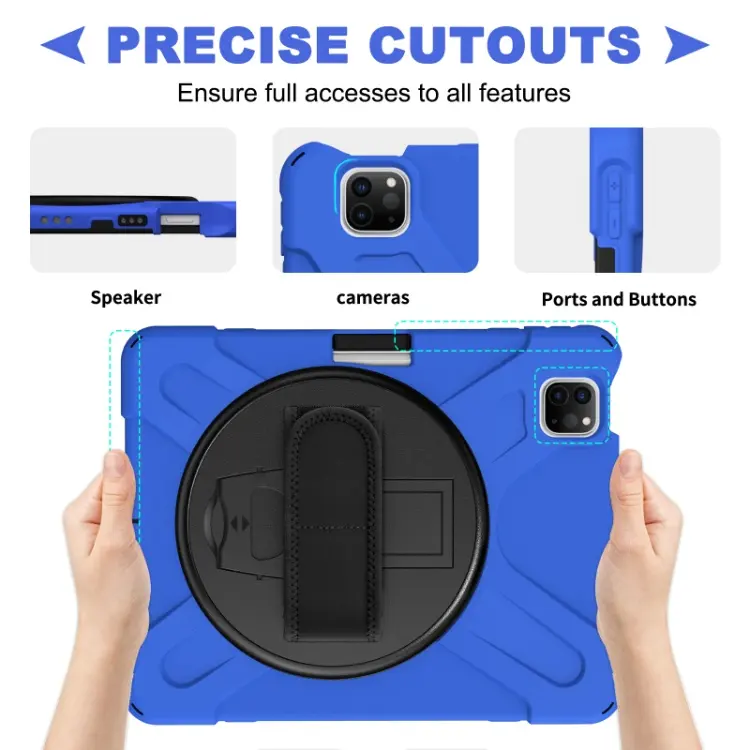 Triple Layers Detachable Rugged Tablet Case Cover For iPad Pro 11 inch 2018 2020 2021 2022 Case