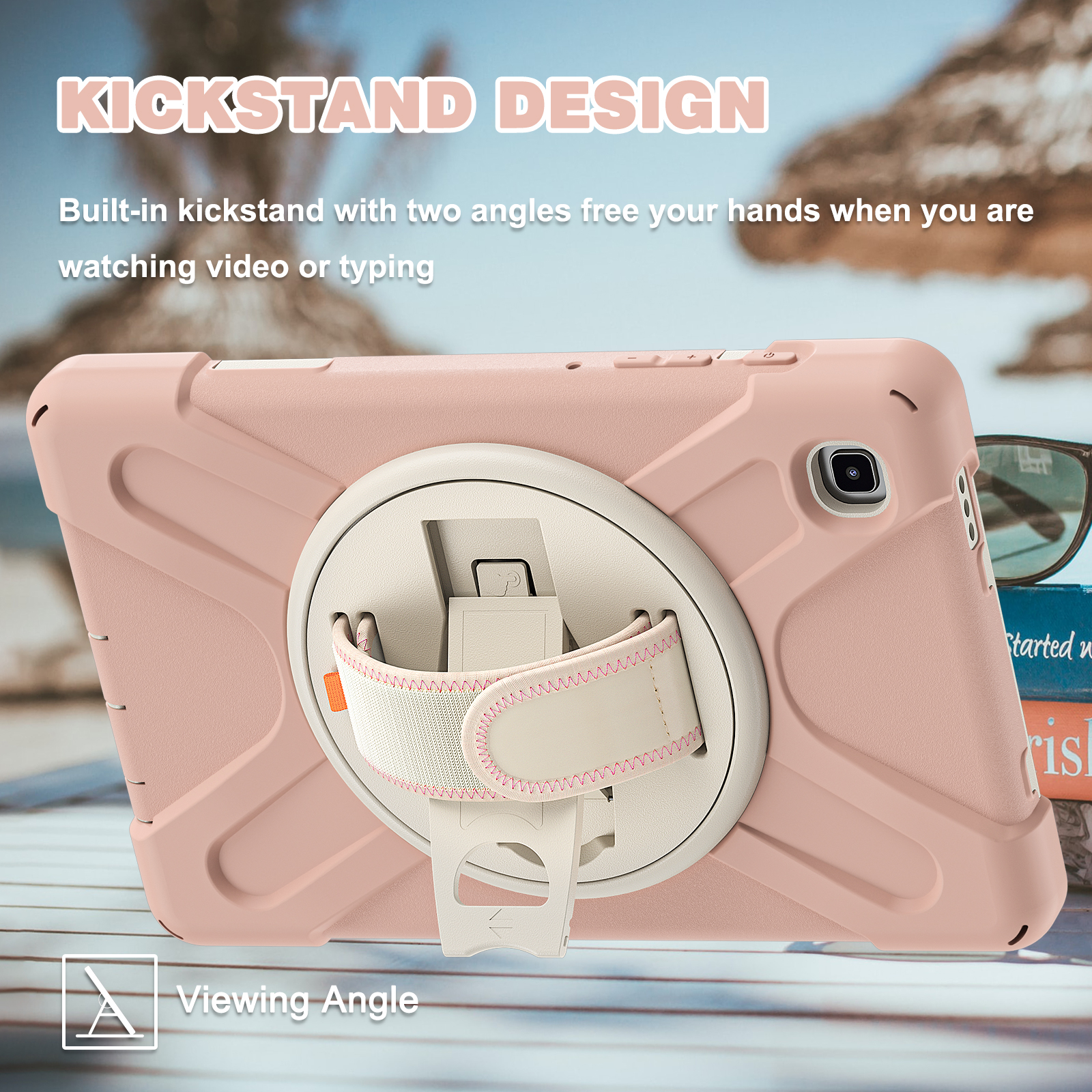 Rugged Silicone Case Back Cover For Samsung Galaxy Tab A7 lite 8.7 2021 sm-t220 Case 