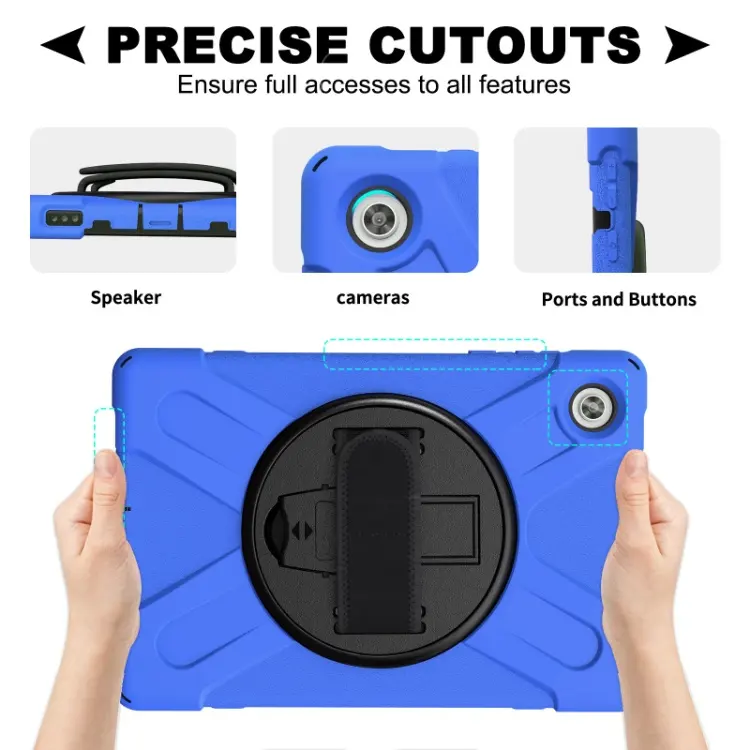 Shockproof Rugged Silicone Protective Case Cover For Lenovo Tab M10 HD X306 2020 10.1" Tablet Cases