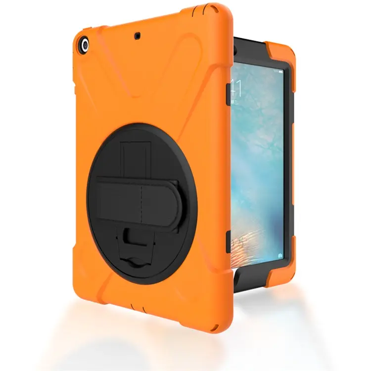 9.7 inch Silicone Heavy Duty Shockproof Protective Tablet Cover Case For iPad air Rugged Case