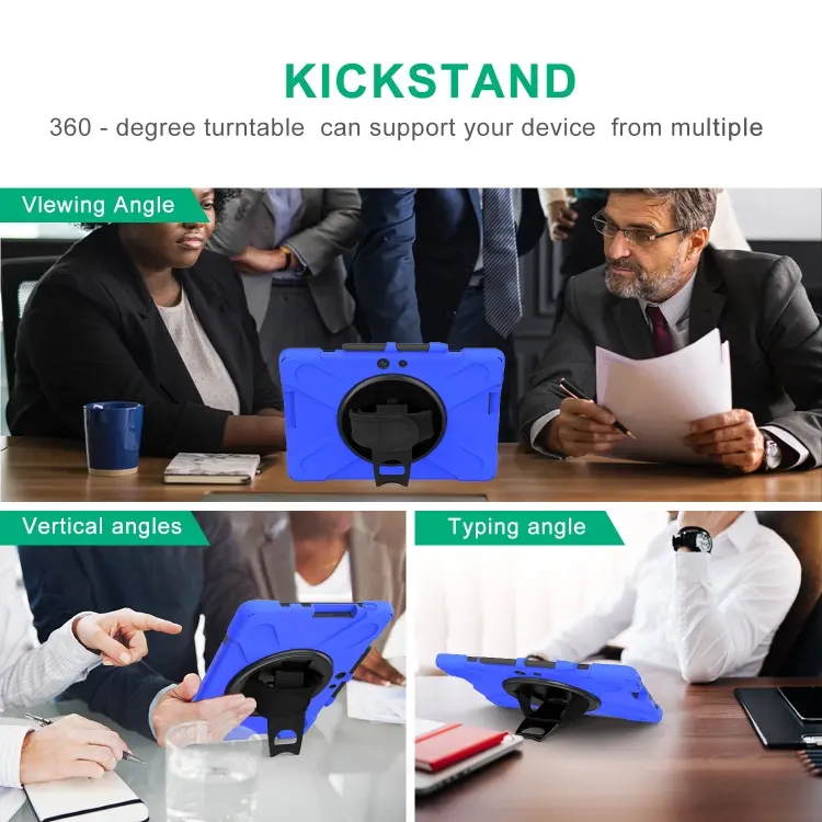 Silicone Rugged Shockproof Protective Tablet Cover Case For Microsoft Surface Pro X Cover Case