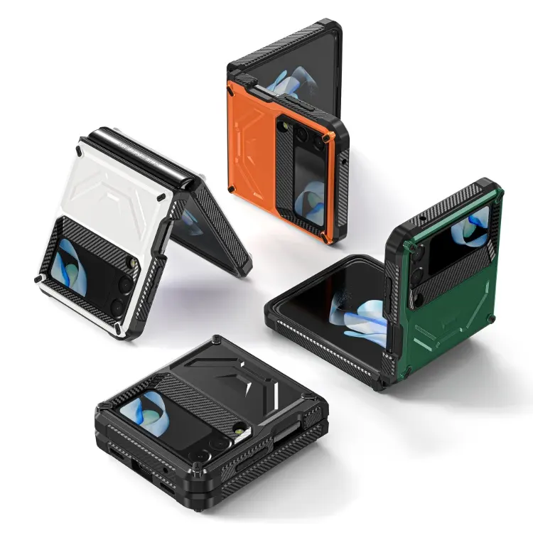 Armor Cell Phone Cute Case Cover For Samsung Galaxy Z Flip 4 Folding Screen Mobile Phone Case