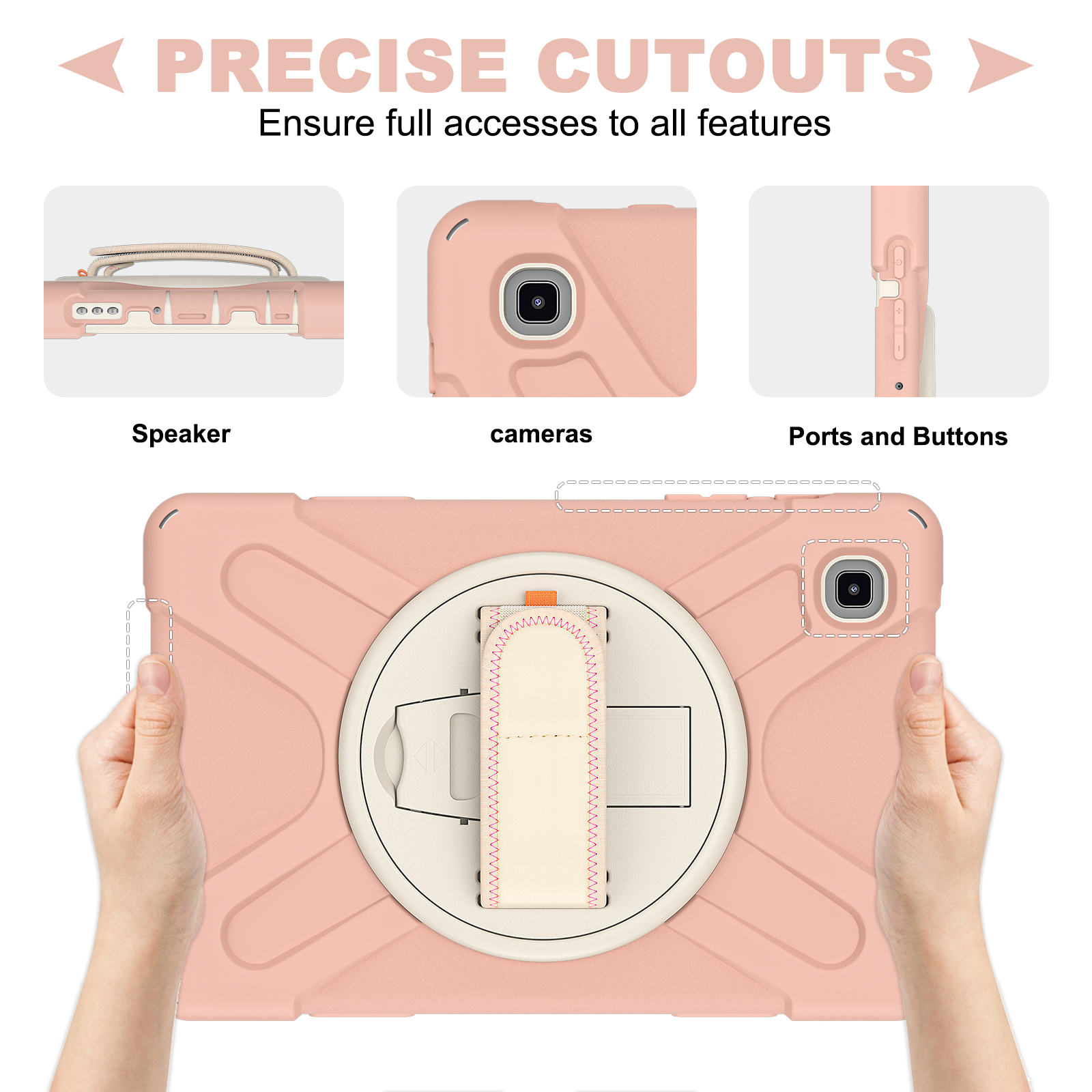 Rugged Silicone Case Back Cover For Samsung Galaxy Tab A7 lite 8.7 2021 sm-t220 Case 