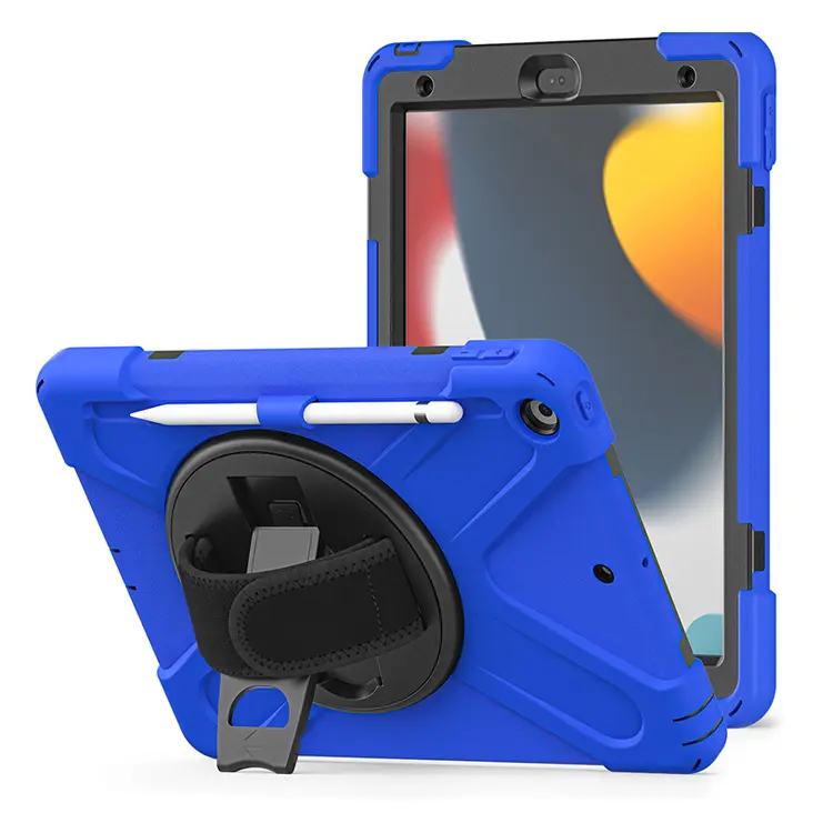 Rugged Silicon Shockproof Protective Tablet Cover Case For iPad 10.2 inch 9 generation 8 7 gen Case