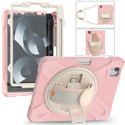 360 Rotating Stand Tablet Accessories Cover For iPad Pro 11 2022 2021 2020 2018 Air 5 4 Case