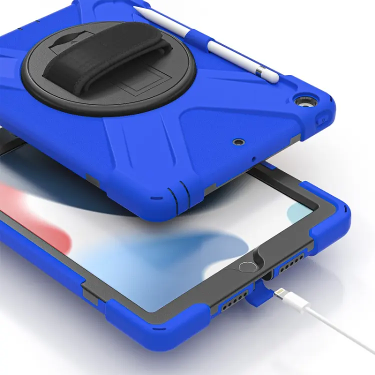 Rugged Silicon Shockproof Protective Tablet Cover Case For iPad 10.2 inch 9 generation 8 7 gen Case
