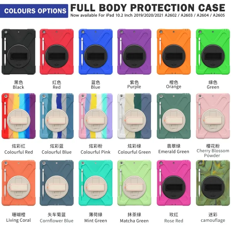 Security Kids Case For iPad 10.2 Case 9th Generation 8th 7th Gen Case