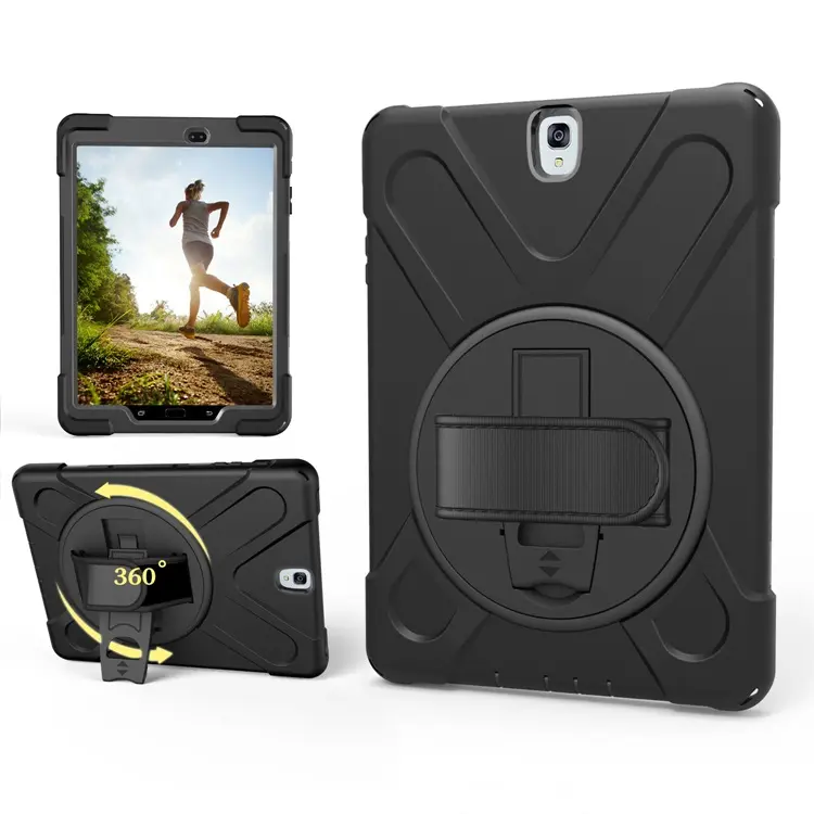 Shockproof Silicone Rugged Tablet Back Cover Case 9.7” For Samsung Galaxy Tab S3 T820 Case