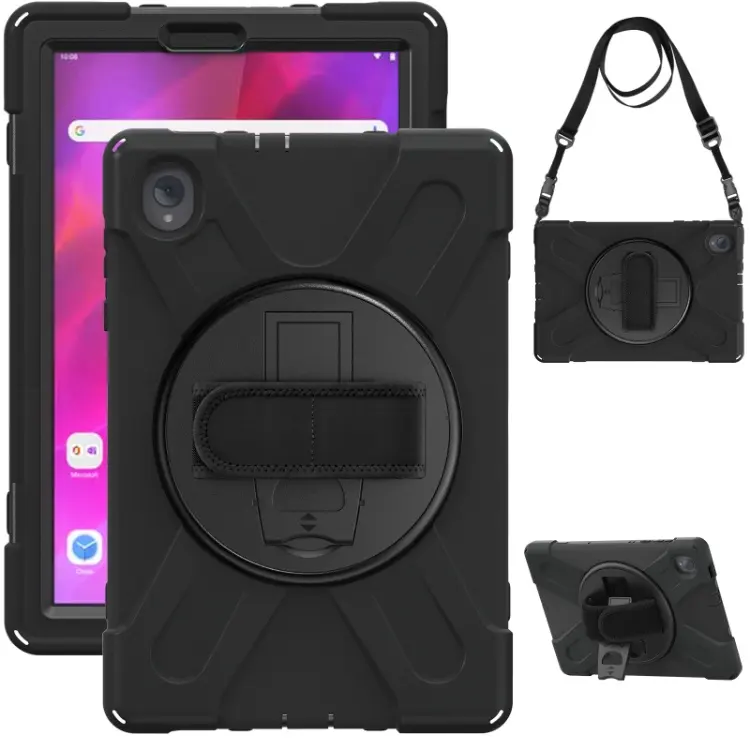 Shockproof Rugged Premium Tablet Cover Case For Lenovo Tab M10 FHD Plus 10.3 k10 tb-x606f Trending Cover