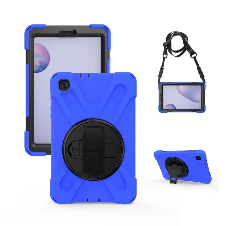 Full Protective Silicone Shockproof Rugged Tablet Case For Samsung Galaxy Tab A 8.4 2020 t307 Back Cover