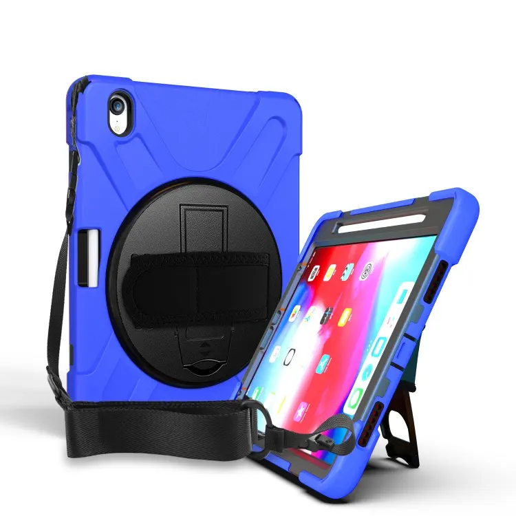 Silicone Shockproof Protective Rugged Tablet Cover Case For iPad Pro 11 With Pencil Holder
